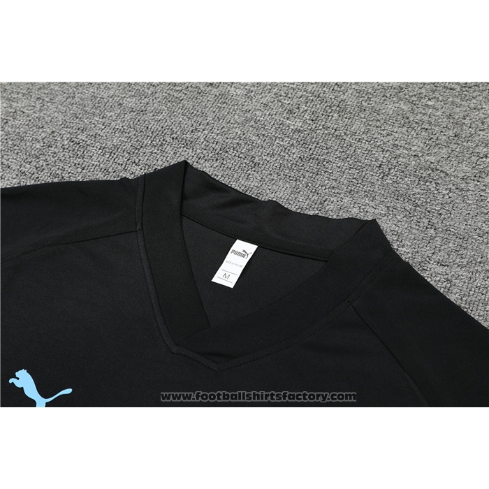 Tracksuit Olympique Marseille Short Sleeve 2022-2023 Black - Shorts